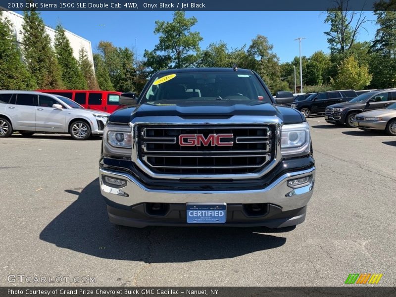 Onyx Black / Jet Black 2016 GMC Sierra 1500 SLE Double Cab 4WD