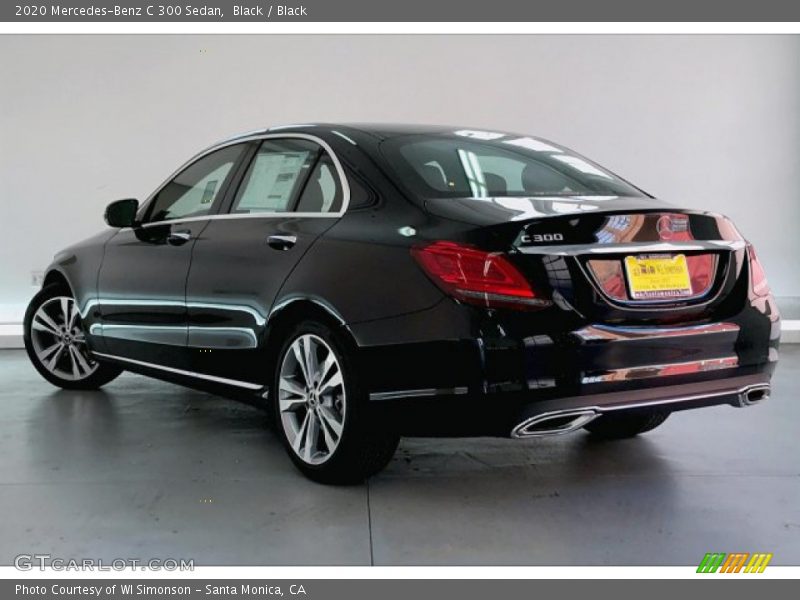 Black / Black 2020 Mercedes-Benz C 300 Sedan