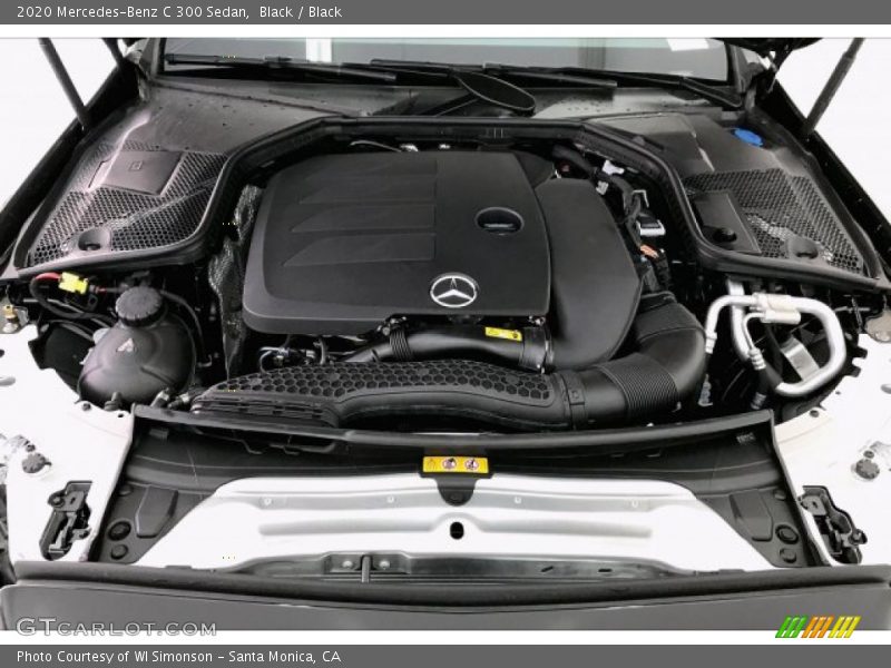 Black / Black 2020 Mercedes-Benz C 300 Sedan
