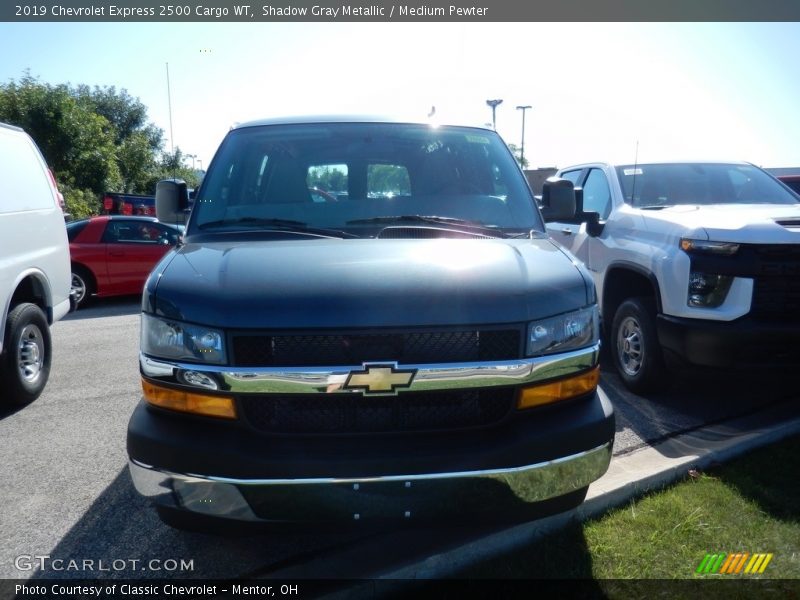 Shadow Gray Metallic / Medium Pewter 2019 Chevrolet Express 2500 Cargo WT