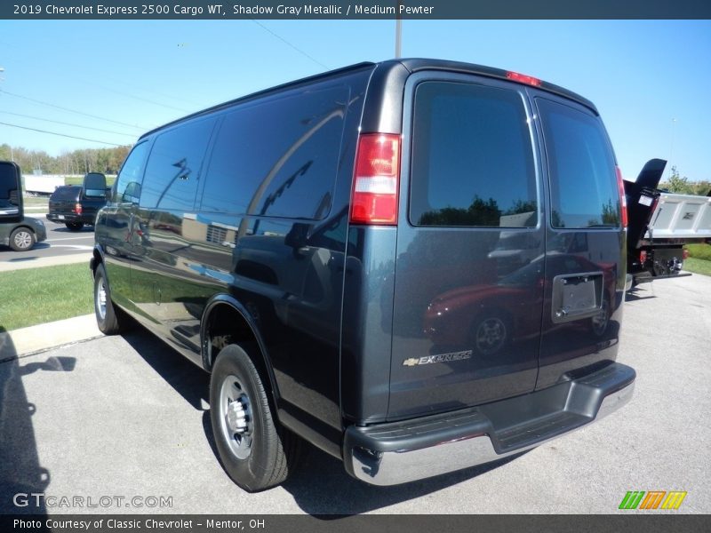 Shadow Gray Metallic / Medium Pewter 2019 Chevrolet Express 2500 Cargo WT