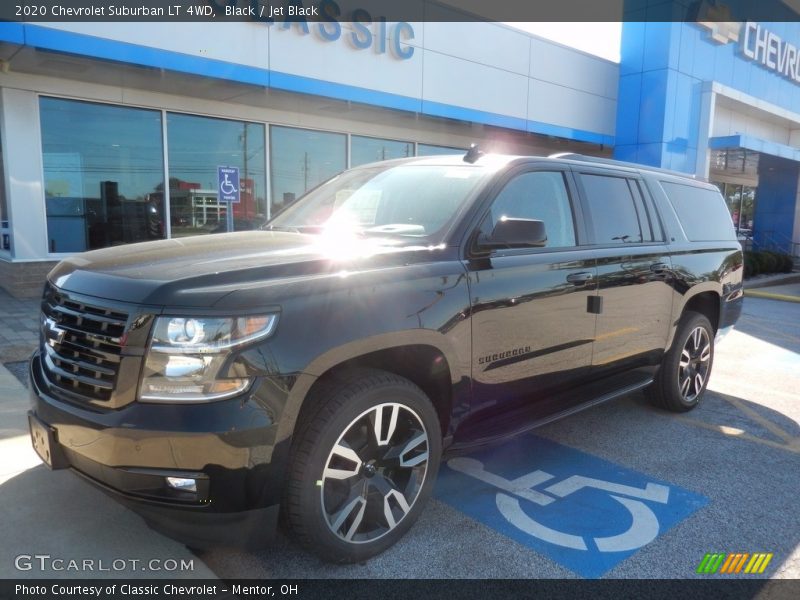 Black / Jet Black 2020 Chevrolet Suburban LT 4WD