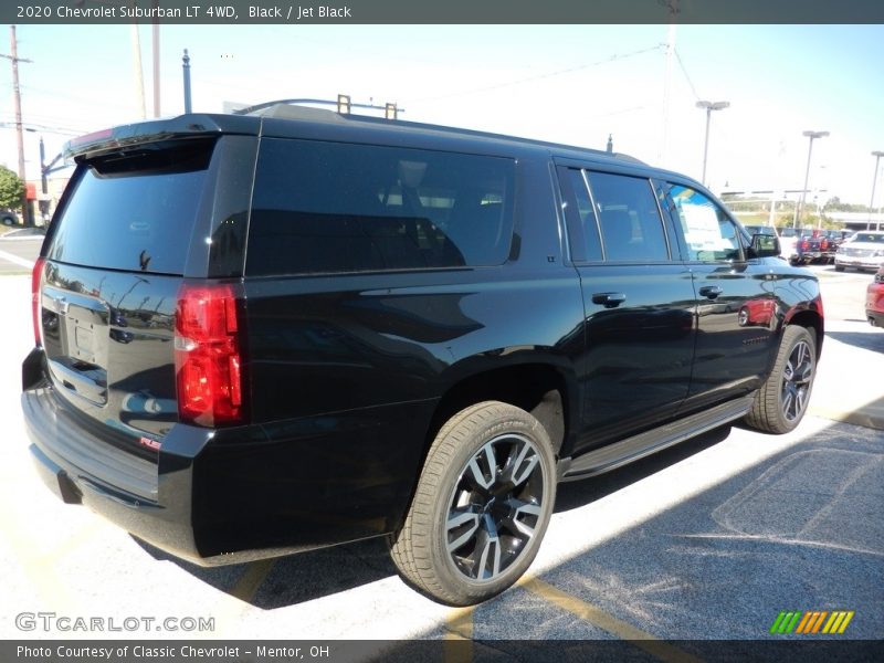 Black / Jet Black 2020 Chevrolet Suburban LT 4WD