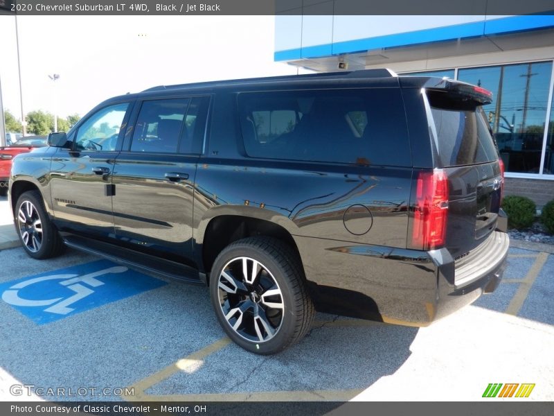 Black / Jet Black 2020 Chevrolet Suburban LT 4WD