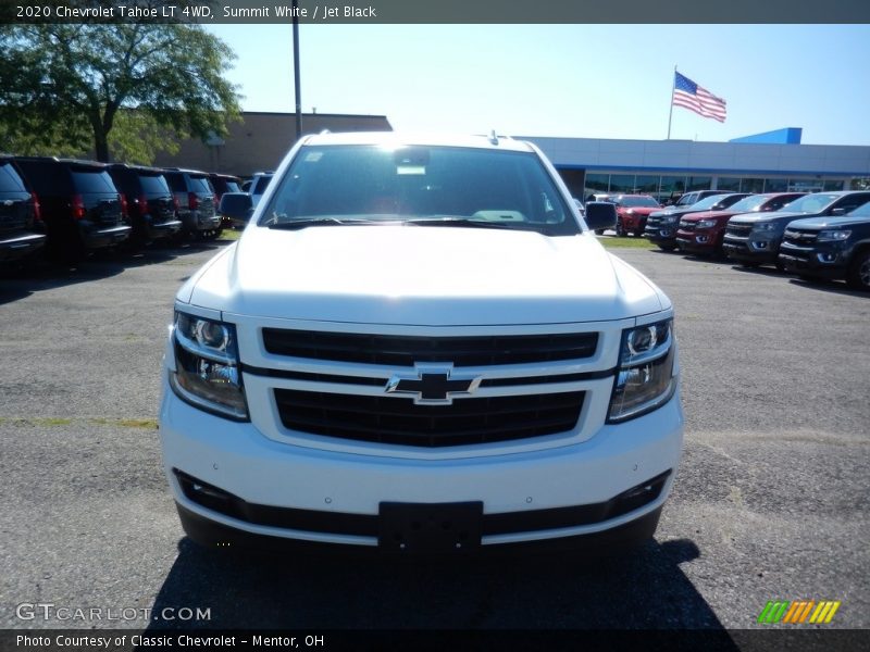 Summit White / Jet Black 2020 Chevrolet Tahoe LT 4WD