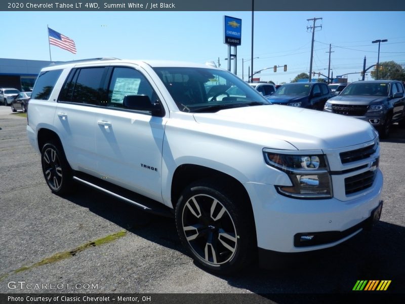 Summit White / Jet Black 2020 Chevrolet Tahoe LT 4WD