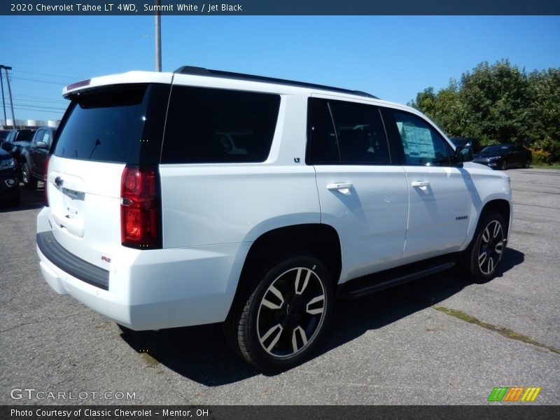 Summit White / Jet Black 2020 Chevrolet Tahoe LT 4WD