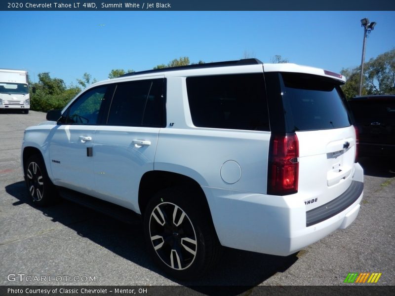 Summit White / Jet Black 2020 Chevrolet Tahoe LT 4WD