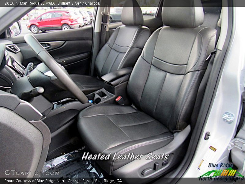 Brilliant Silver / Charcoal 2016 Nissan Rogue SL AWD