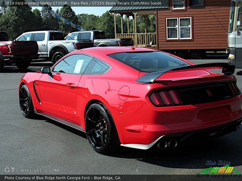 Race Red / GT350 Ebony Recaro Cloth/Miko Suede 2019 Ford Mustang Shelby GT350R