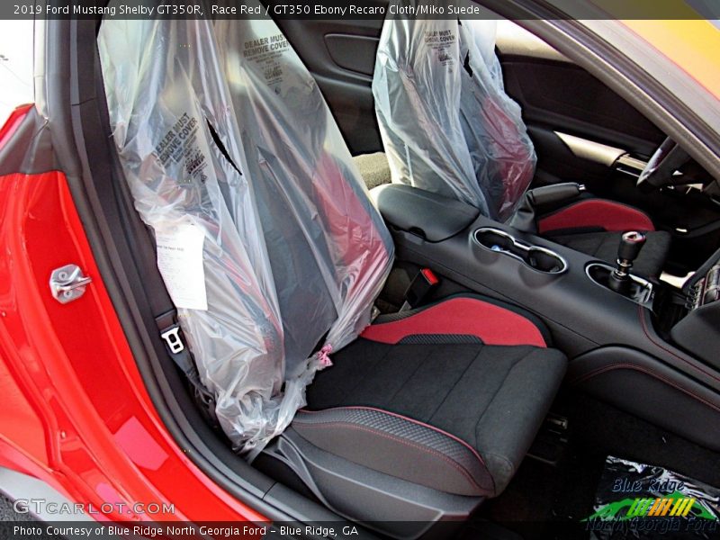 Race Red / GT350 Ebony Recaro Cloth/Miko Suede 2019 Ford Mustang Shelby GT350R