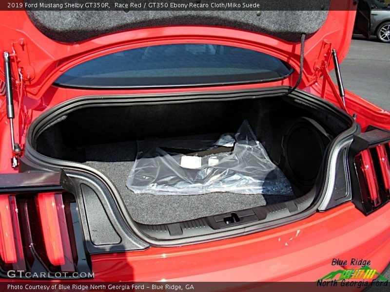 Race Red / GT350 Ebony Recaro Cloth/Miko Suede 2019 Ford Mustang Shelby GT350R