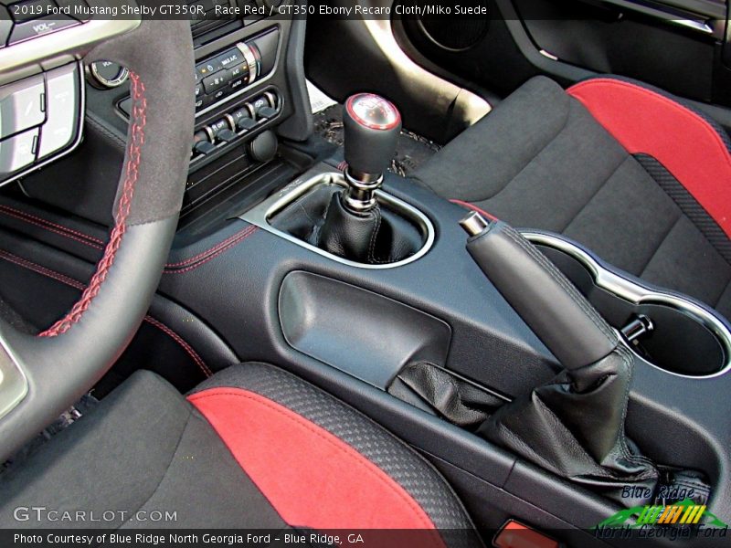 Race Red / GT350 Ebony Recaro Cloth/Miko Suede 2019 Ford Mustang Shelby GT350R