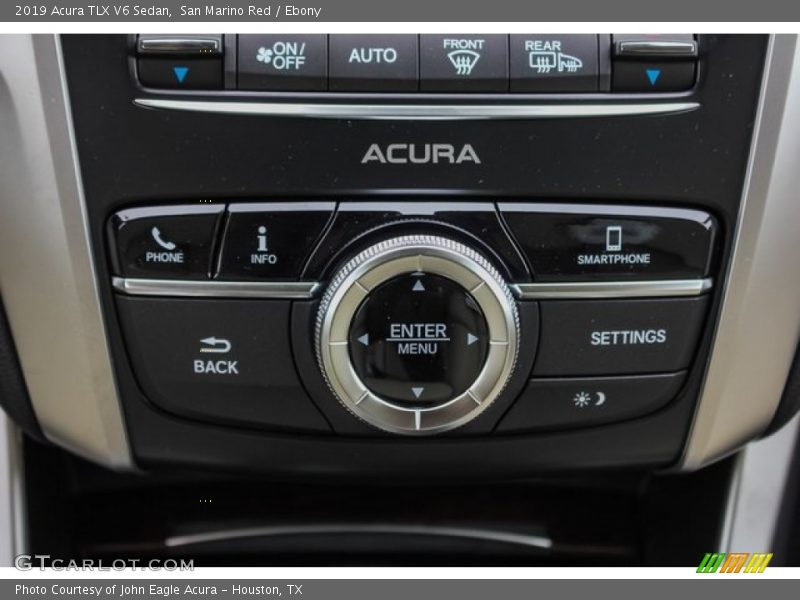 San Marino Red / Ebony 2019 Acura TLX V6 Sedan