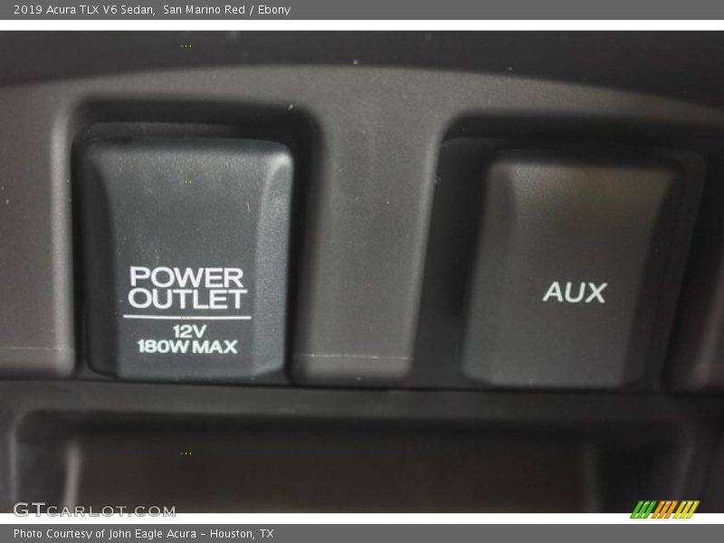 San Marino Red / Ebony 2019 Acura TLX V6 Sedan