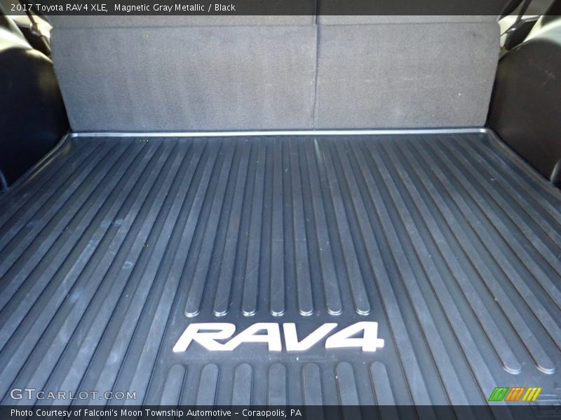 Magnetic Gray Metallic / Black 2017 Toyota RAV4 XLE