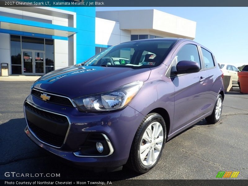 Kalamata Metallic / Jet Black 2017 Chevrolet Spark LT