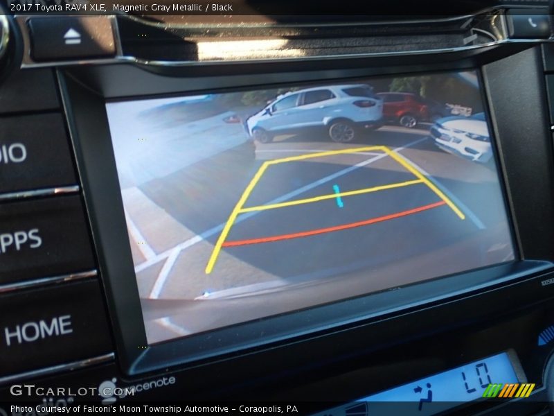 Magnetic Gray Metallic / Black 2017 Toyota RAV4 XLE