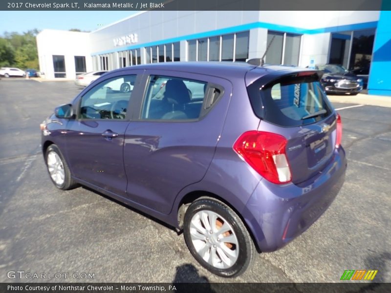 Kalamata Metallic / Jet Black 2017 Chevrolet Spark LT