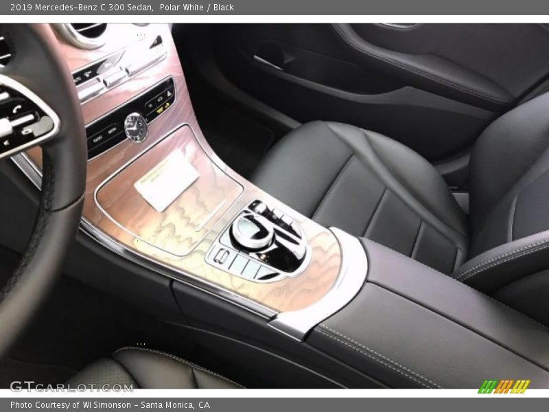 Polar White / Black 2019 Mercedes-Benz C 300 Sedan
