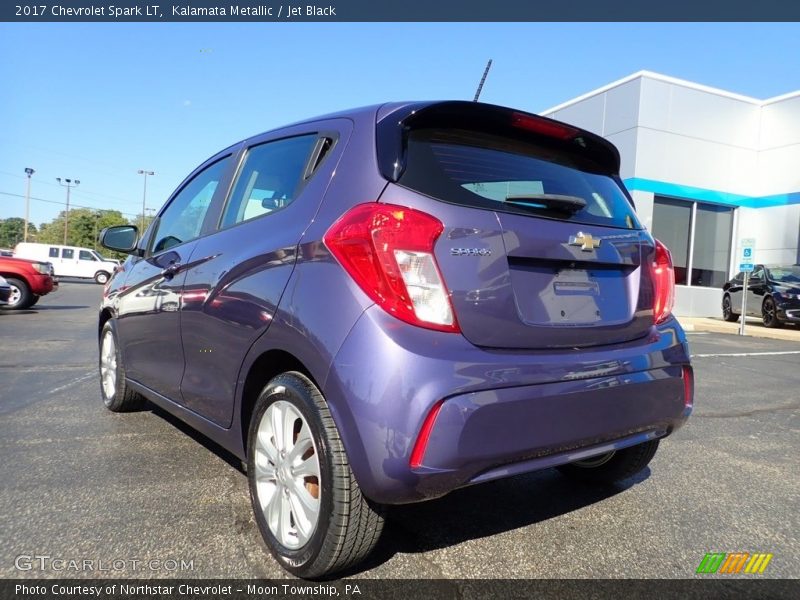 Kalamata Metallic / Jet Black 2017 Chevrolet Spark LT