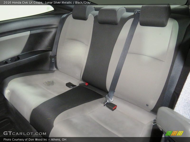 Rear Seat of 2016 Civic LX Coupe