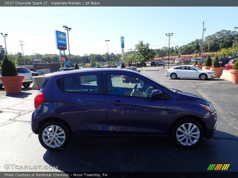 Kalamata Metallic / Jet Black 2017 Chevrolet Spark LT