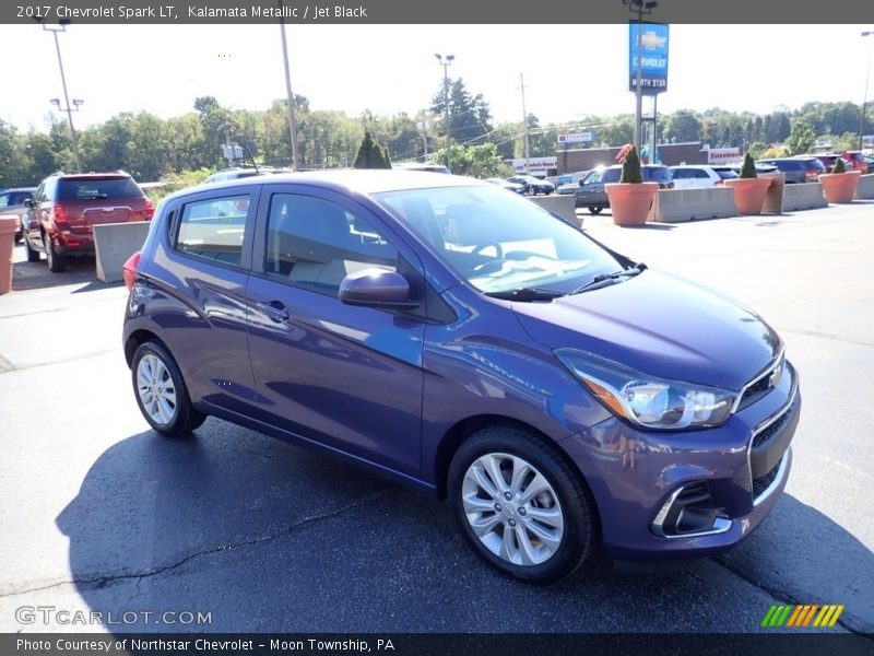 Kalamata Metallic / Jet Black 2017 Chevrolet Spark LT