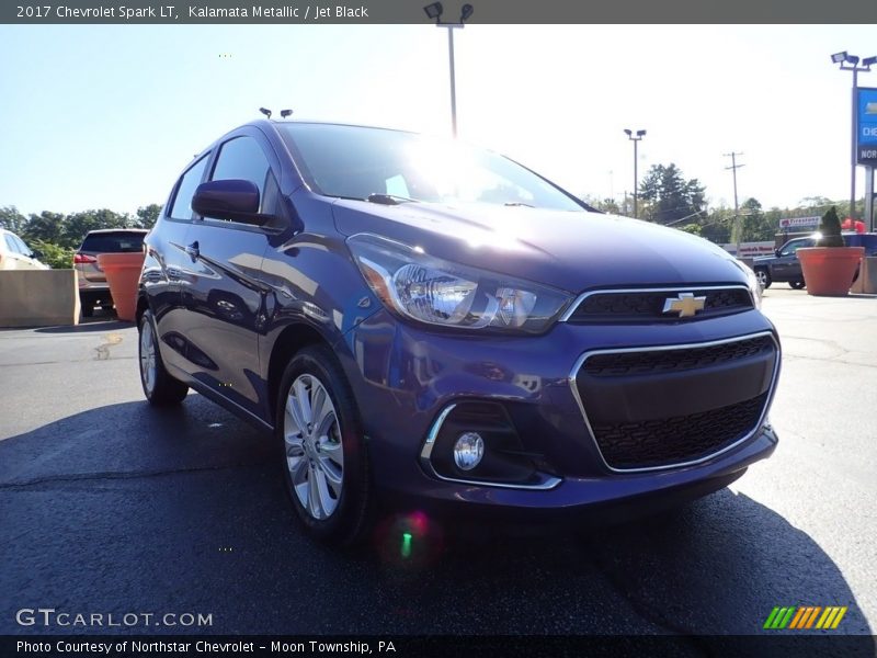 Kalamata Metallic / Jet Black 2017 Chevrolet Spark LT