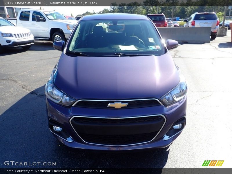 Kalamata Metallic / Jet Black 2017 Chevrolet Spark LT