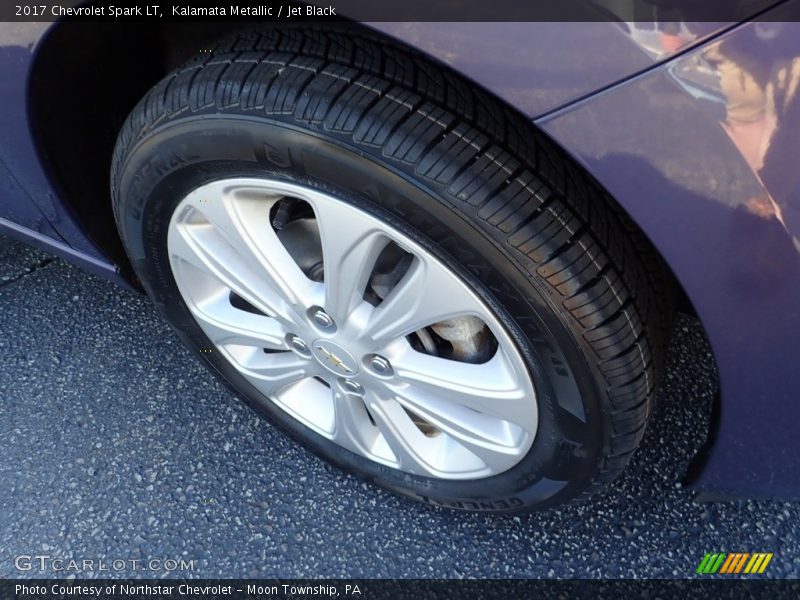 Kalamata Metallic / Jet Black 2017 Chevrolet Spark LT