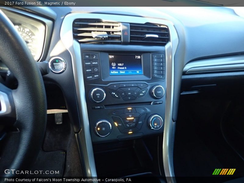 Magnetic / Ebony 2017 Ford Fusion SE