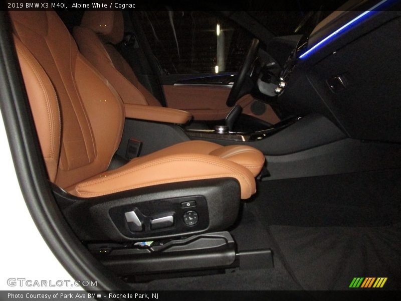 Alpine White / Cognac 2019 BMW X3 M40i