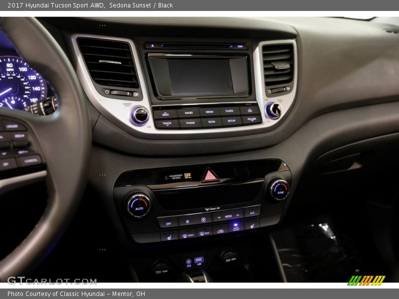 Sedona Sunset / Black 2017 Hyundai Tucson Sport AWD
