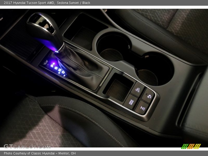 Sedona Sunset / Black 2017 Hyundai Tucson Sport AWD