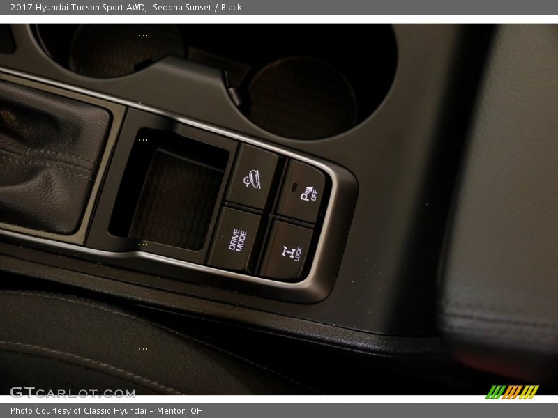Sedona Sunset / Black 2017 Hyundai Tucson Sport AWD