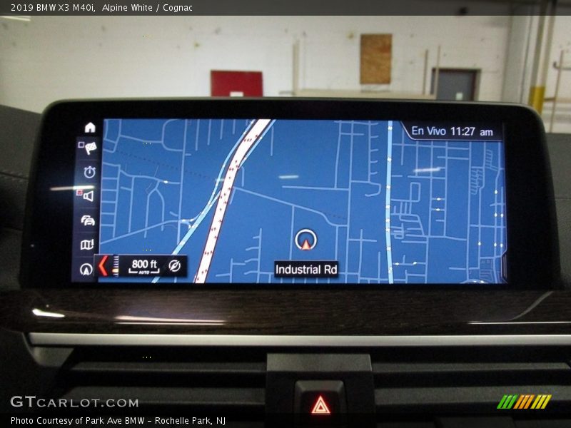 Alpine White / Cognac 2019 BMW X3 M40i