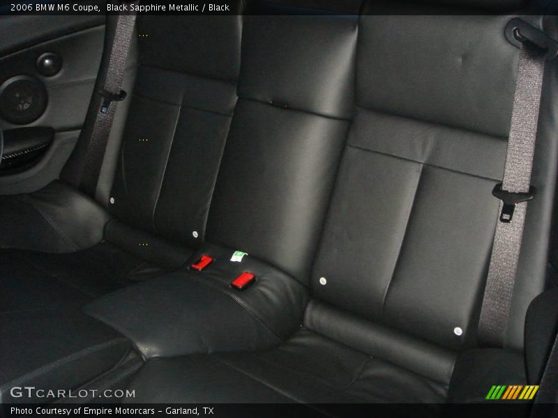 Black Sapphire Metallic / Black 2006 BMW M6 Coupe