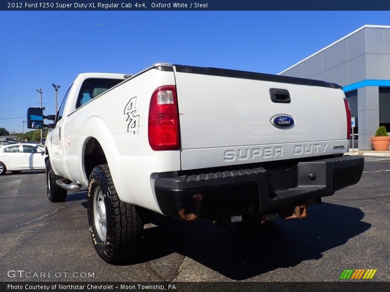 Oxford White / Steel 2012 Ford F250 Super Duty XL Regular Cab 4x4