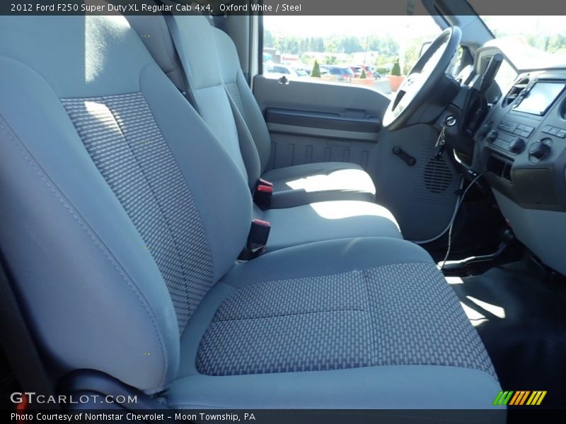 Oxford White / Steel 2012 Ford F250 Super Duty XL Regular Cab 4x4