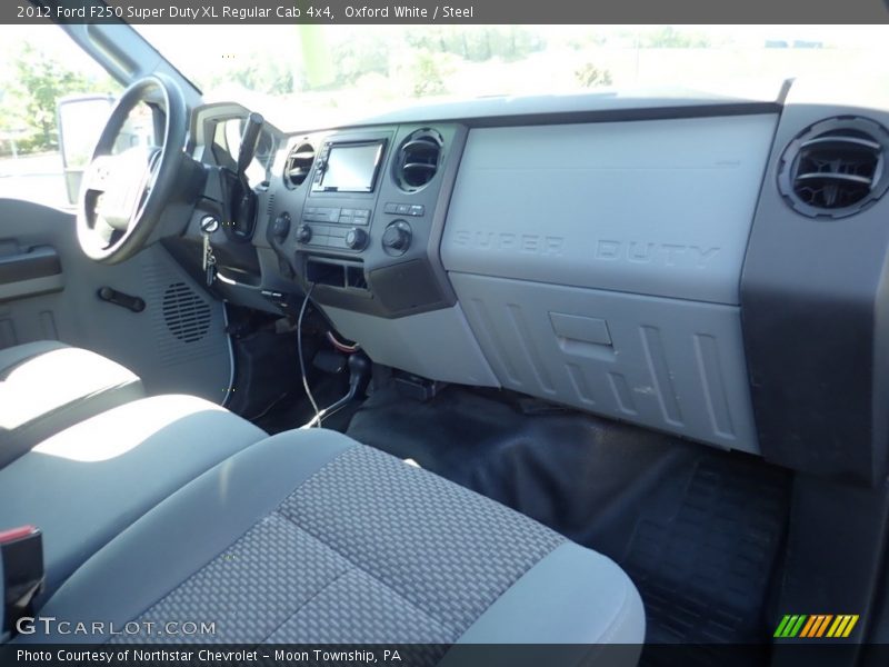 Oxford White / Steel 2012 Ford F250 Super Duty XL Regular Cab 4x4
