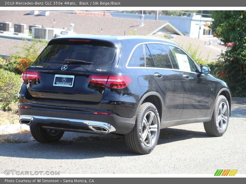 Black / Silk Beige/Black 2019 Mercedes-Benz GLC 350e 4Matic