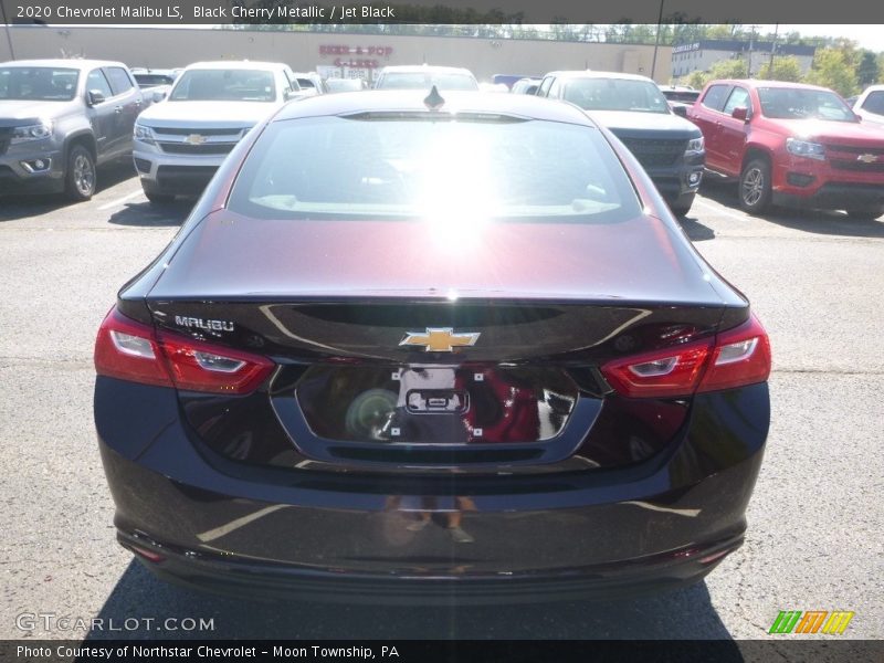 Black Cherry Metallic / Jet Black 2020 Chevrolet Malibu LS