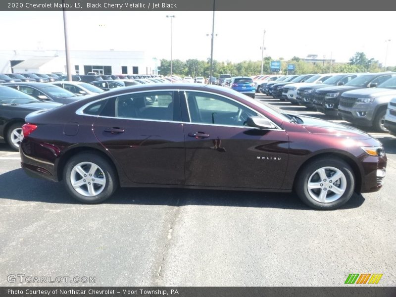 Black Cherry Metallic / Jet Black 2020 Chevrolet Malibu LS