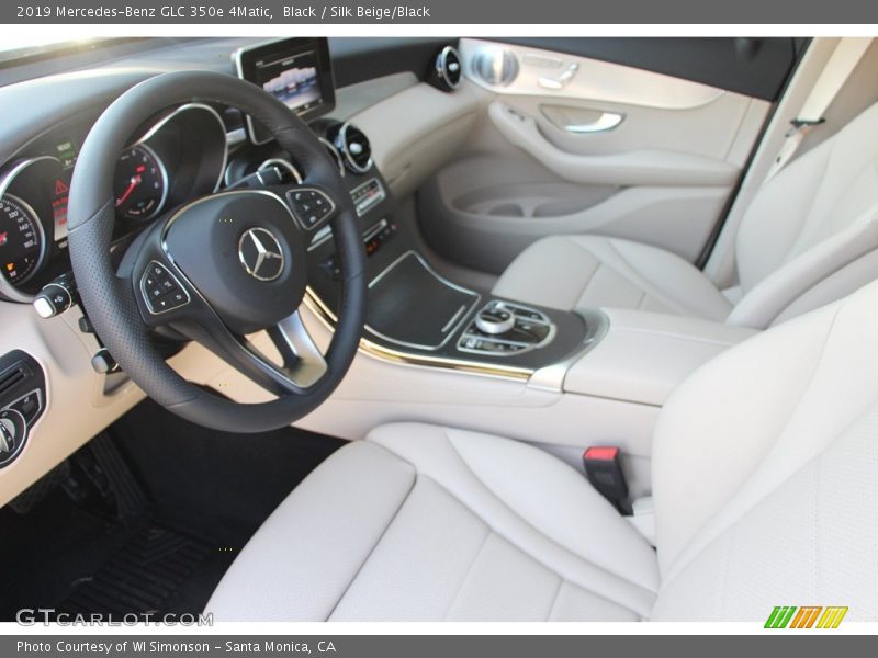 Black / Silk Beige/Black 2019 Mercedes-Benz GLC 350e 4Matic