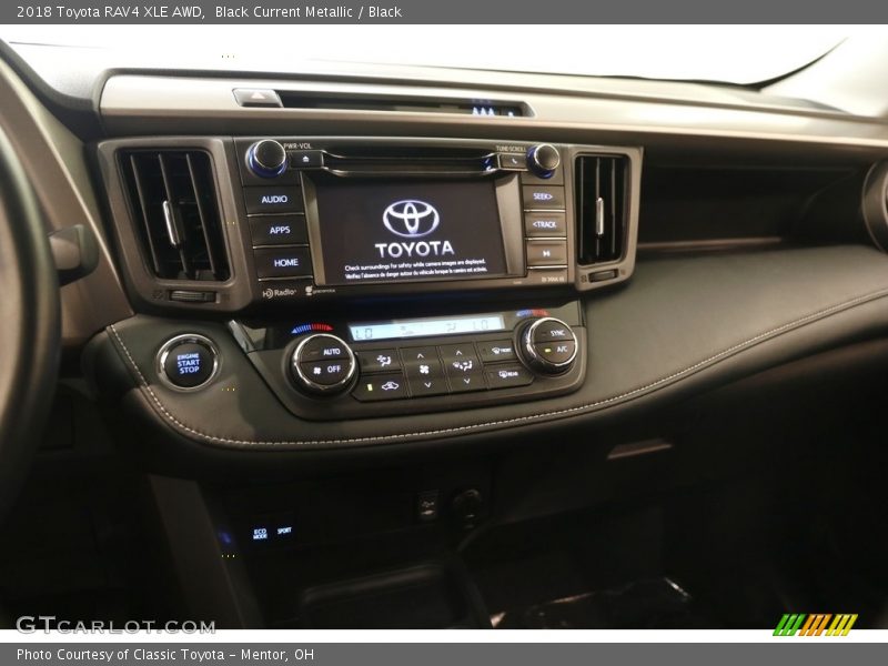 Black Current Metallic / Black 2018 Toyota RAV4 XLE AWD