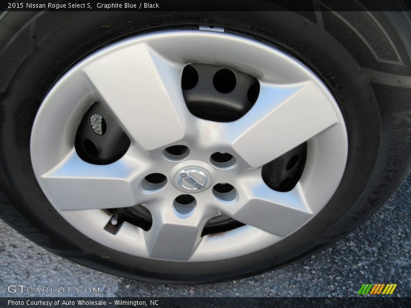 Graphite Blue / Black 2015 Nissan Rogue Select S
