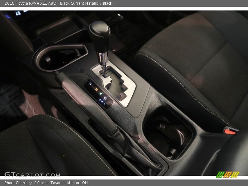 Black Current Metallic / Black 2018 Toyota RAV4 XLE AWD