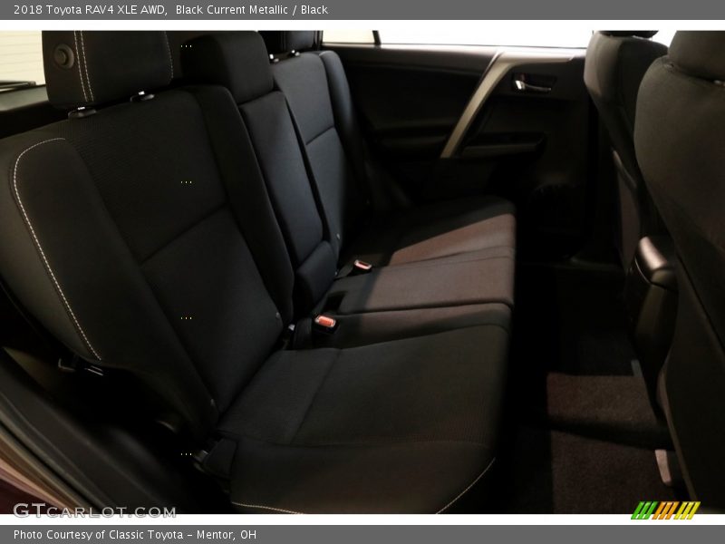 Black Current Metallic / Black 2018 Toyota RAV4 XLE AWD