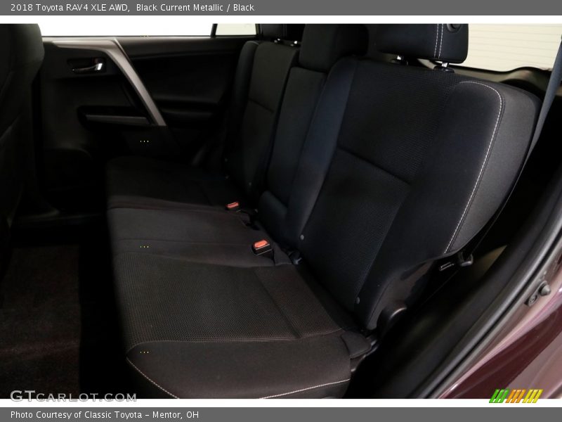 Black Current Metallic / Black 2018 Toyota RAV4 XLE AWD